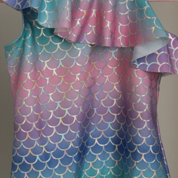Mermaid Swimsuit for Toddler Girl - Picture 3 of 5
